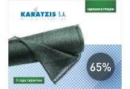 Сетка затеняющая 65% - зеленая, 50х4 м, KARATZIS, Греция фото, цена