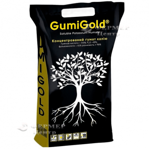 GumiGold (Гумат калію) - стимулятор росту, 10 кг, ТМ Киссон фото, цiна