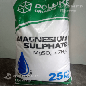 Сульфат магнію - добриво, 25 кг, Poluks Group, Польща фото, цiна